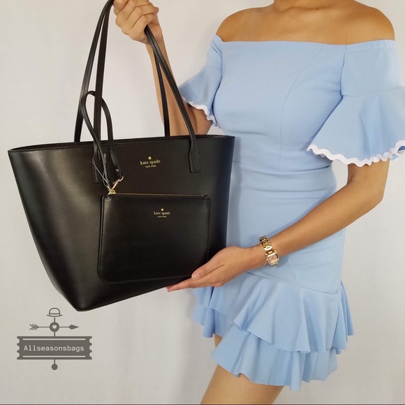 Kate spade Small harmony black tote wrislet set - Picture 3 of 8